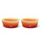 Silipint: Squeeze-A-Bowl 18oz: 2 Pack - Marigold - Silicone Unbreakable Bowls, Dishwasher-Microwave-Freezer-Oven Safe, Flexible, Easy Grip, Non-Slip